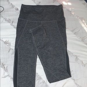gray workout leggings